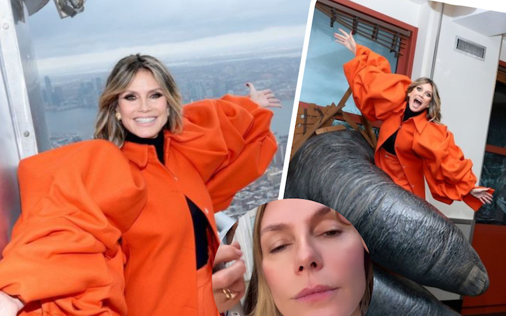 Heidi Klum, jak co roku przebrała się na Halloween. Ale ten strój naprawdę SZOKUJE!