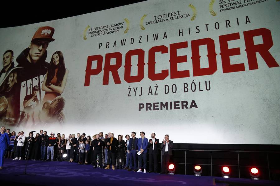 Premiera filmu “Proceder”: Więdłocha z Pawlickim!, Leszczak bez Miśka, OLŚNIEWAJĄCA Kożuchowska