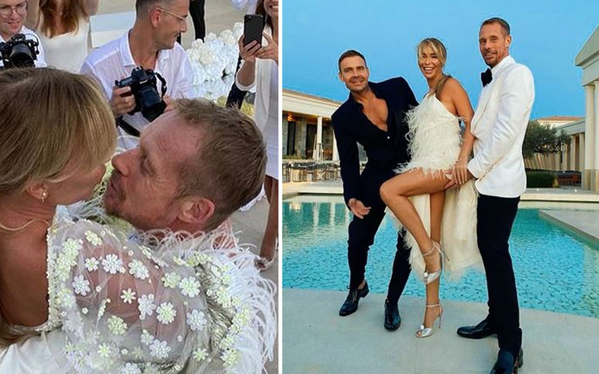 TYLKO U NAS: Stylistka ocenia kreacje ślubne Joanny Przetakiewicz. Zwraca uwagę na fryzurę