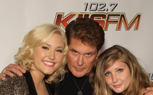 David Hasselhoff z córkami (FOTO)