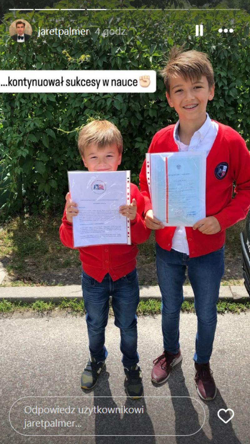 Jarosław Bieniuk syn/Instagram/jaretpalmer