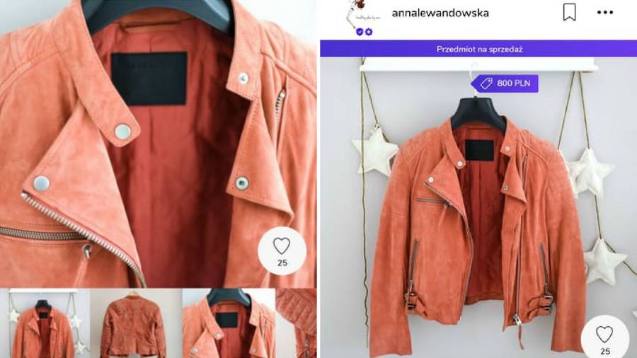 Anna Lewandowska robi wyprzedaż szafy