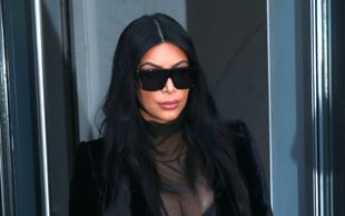 To najgorsza ciążowa stylizacja Kim Kardashian (FOTO)