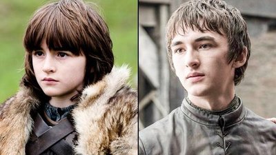 Jak w ciągu 5 lat zmienili się bohaterowie Gry o Tron?