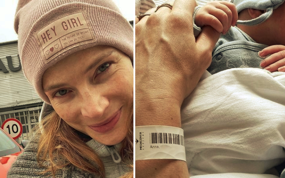 Anna Dereszowska opowiedziała o porodzie. Towarzyszył jej sztab medyków