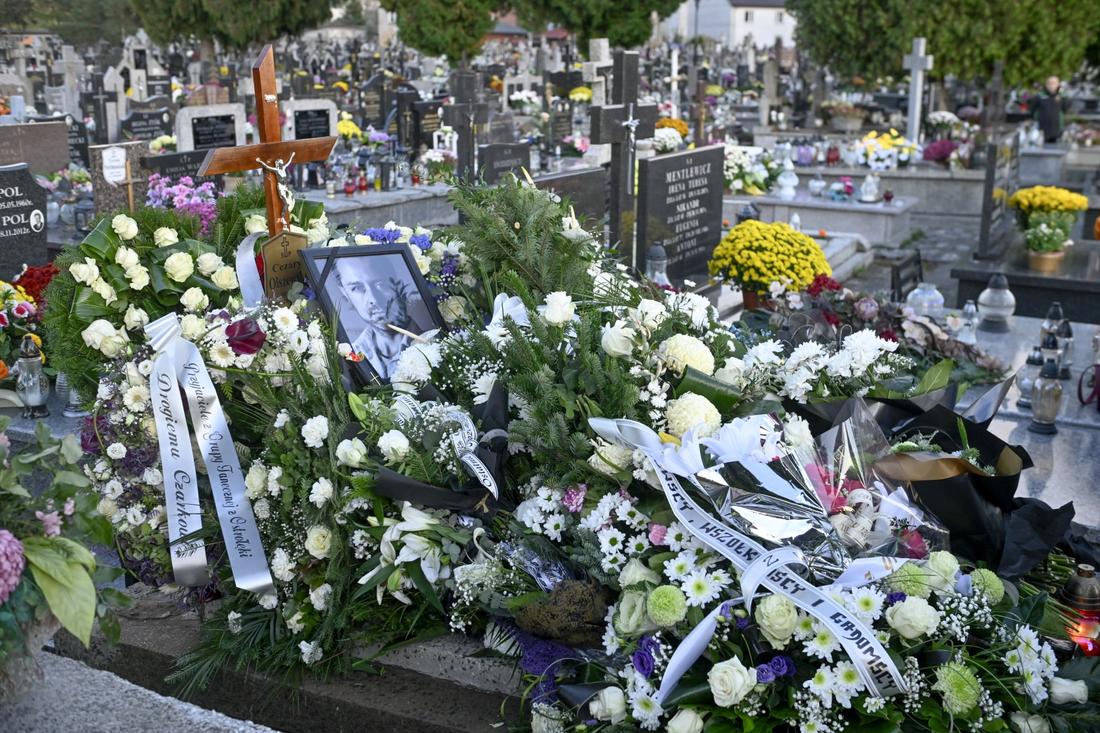 Pogrzeb Cezarego Olszewskiego; fot. AKPA