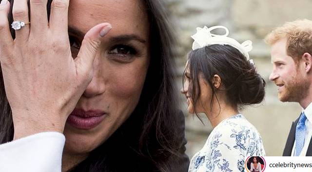 OBŁĘDNA kreacja Meghan Markle na ślubie siostrzenicy księżnej Diany