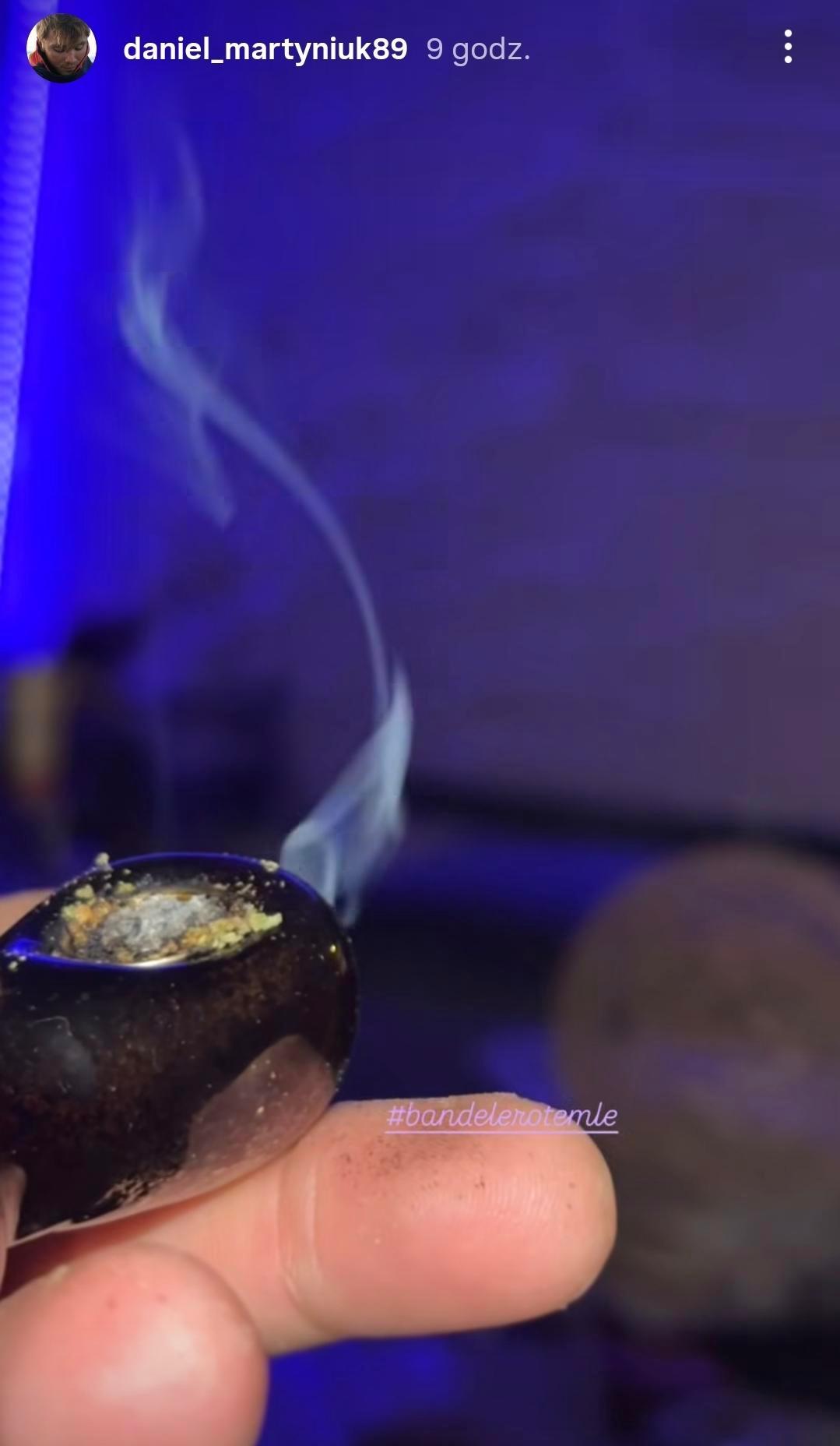 Daniel Martyniuk odpalił się w sylwestra, fot. Instagram