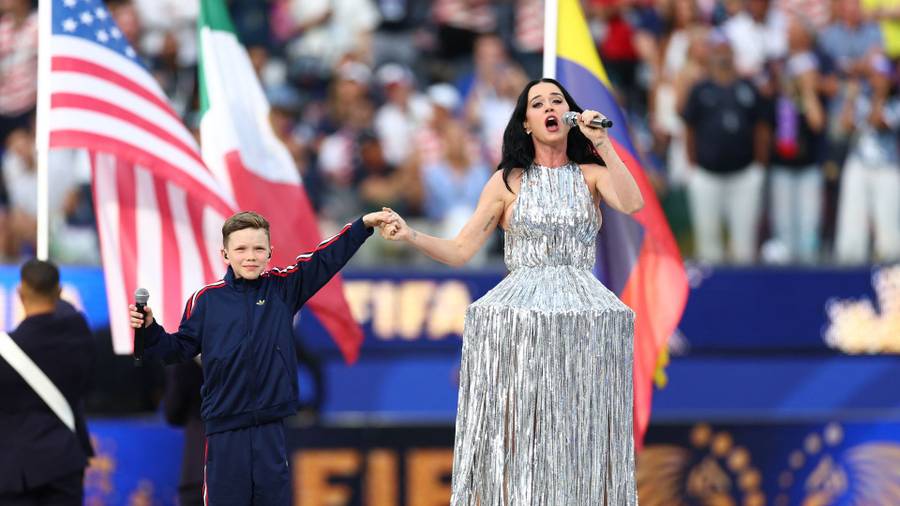 Katy Perry zachwyciła na Mundialu 2026, fot. Forum