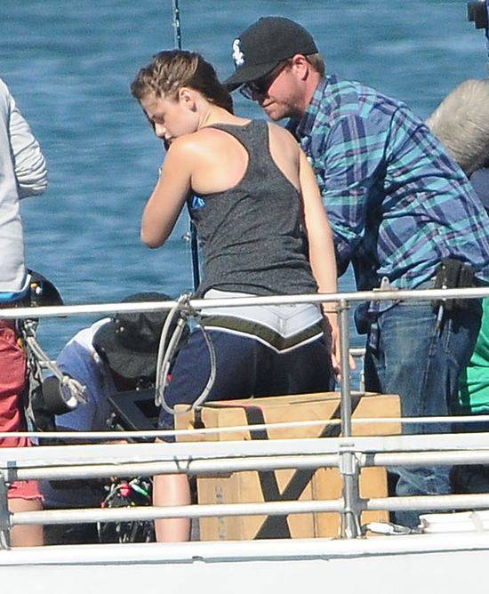 Kristen Stewart na rybach