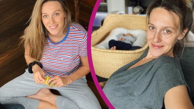 Ola Żebrowska karmi piersią syna na Instagramie. Fanka: Uwielbiam Cię, że nie uprawiasz “instabrokatu”