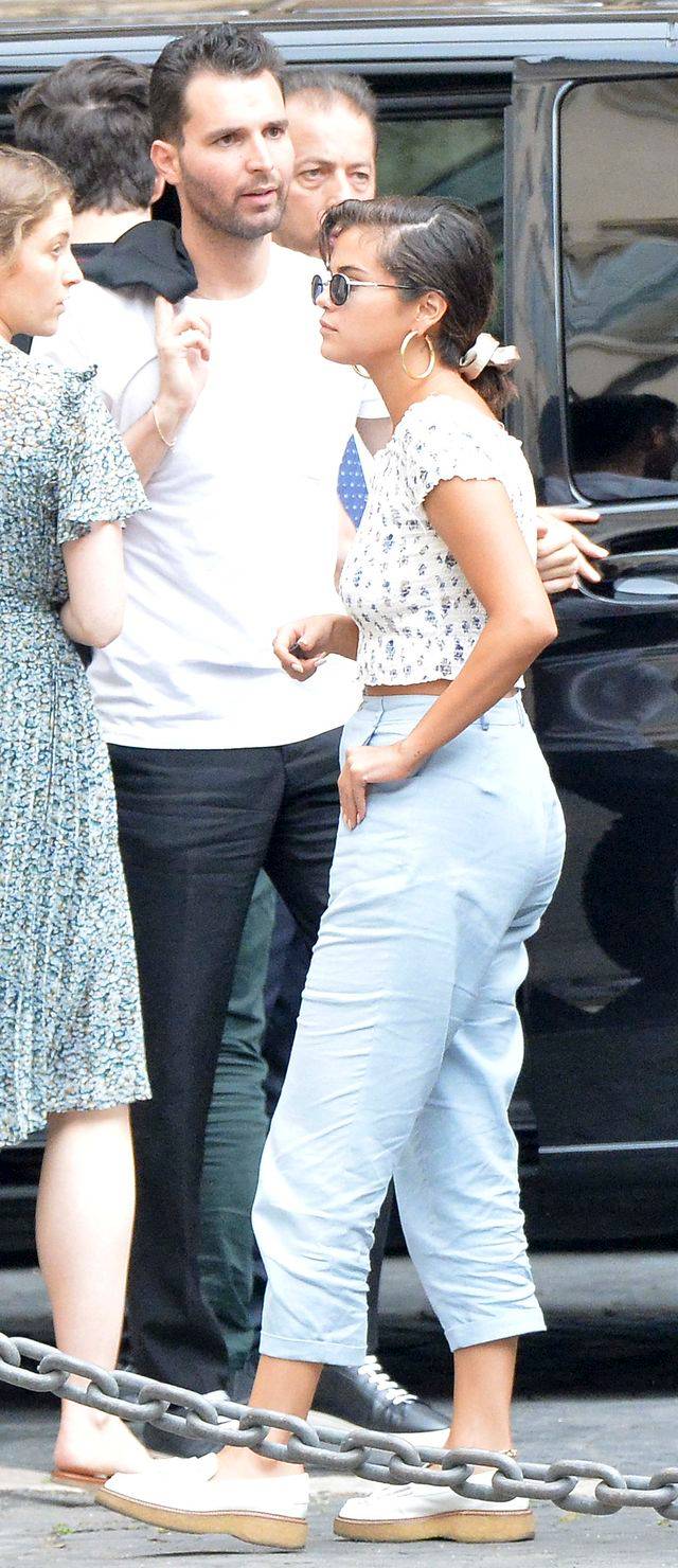 Selena Gomez z przystojnym włoskim producentem w Rzymie