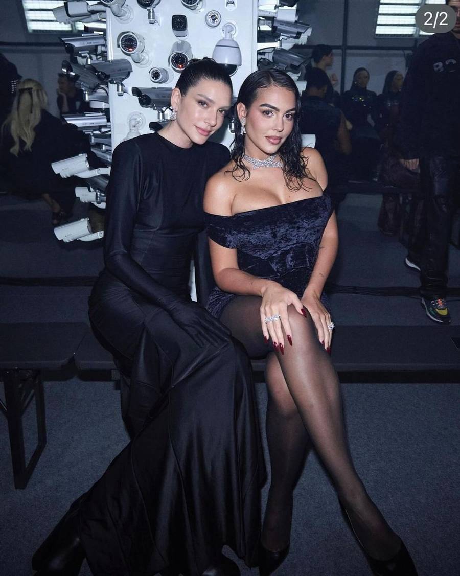Georgina Rodriguez w niebezpiecznej mini odsłania kulisy Paris Fashion Week! (FOTO)