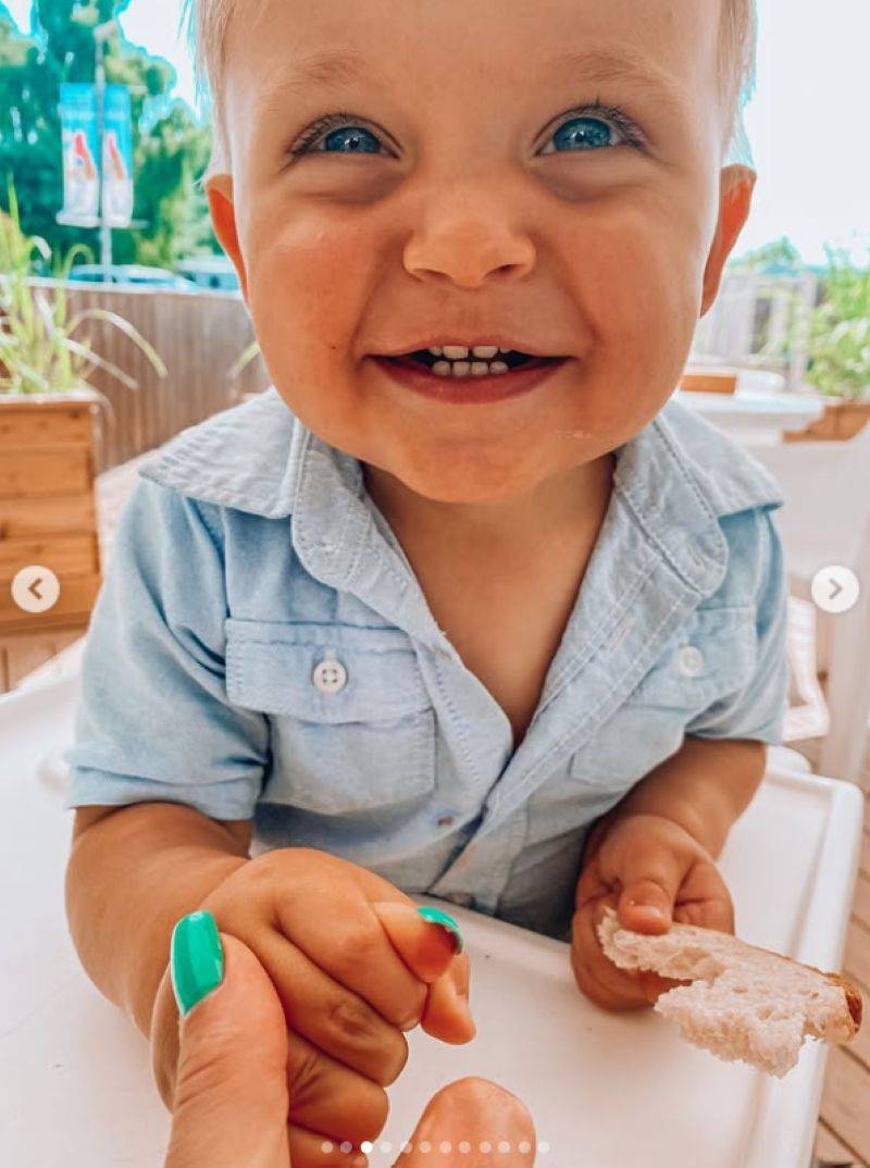 Syn Bieniuka i Gliwińskiej/Instagram//martyna.gliwinska