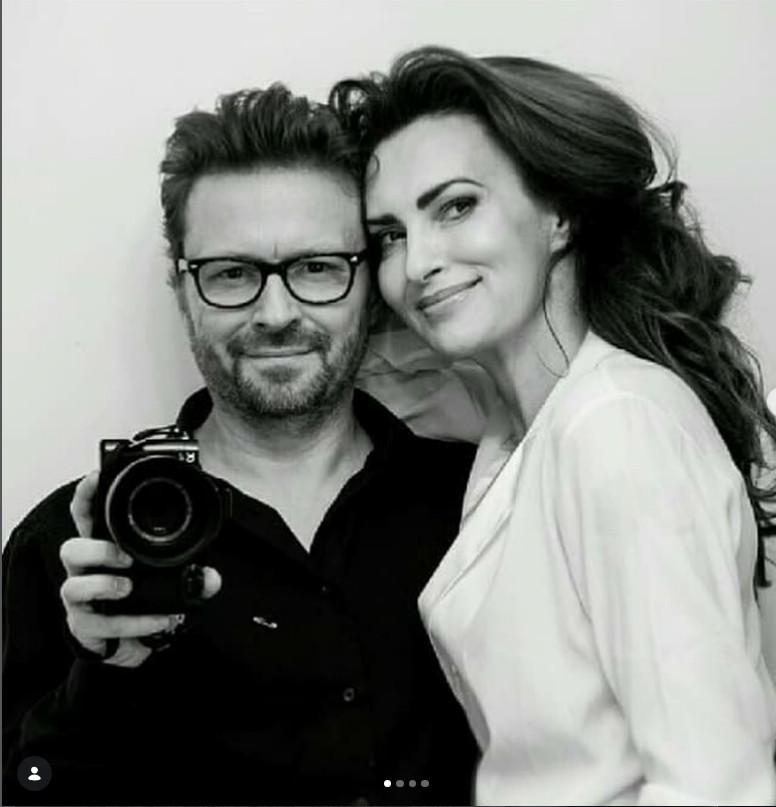 Agnieszka Maciąg i Robert Wolański fot. Instagram