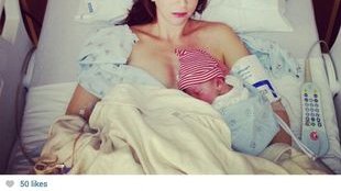 Ruth Iorio na żywo relacjonowała swój poród w domu! FOTO