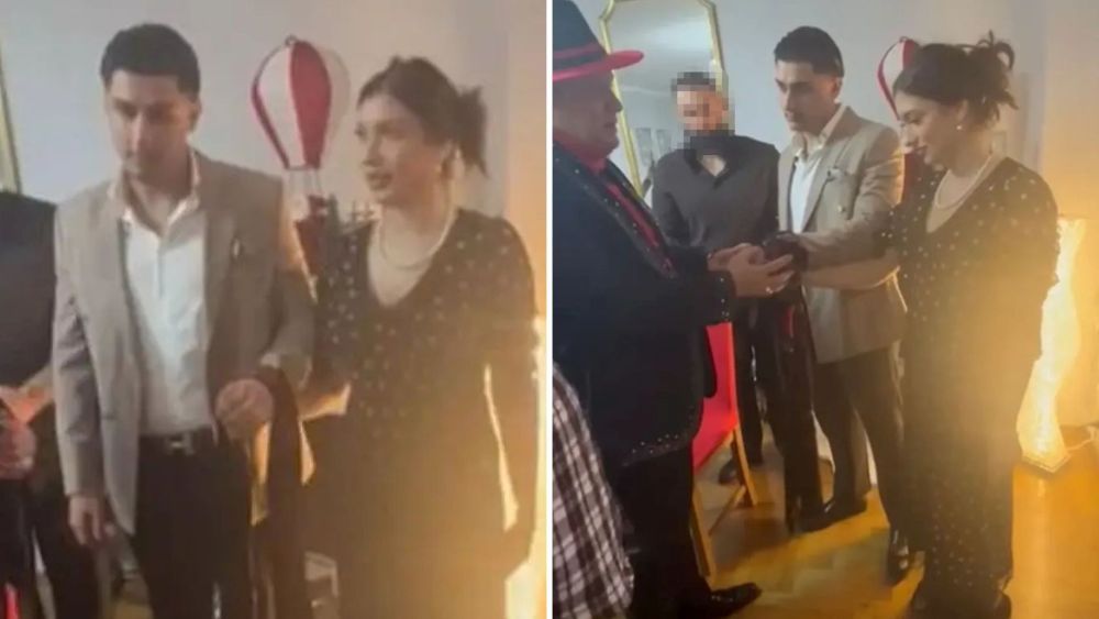 Romskie zaślubiny Viki Gabor/ żródło: Facebook