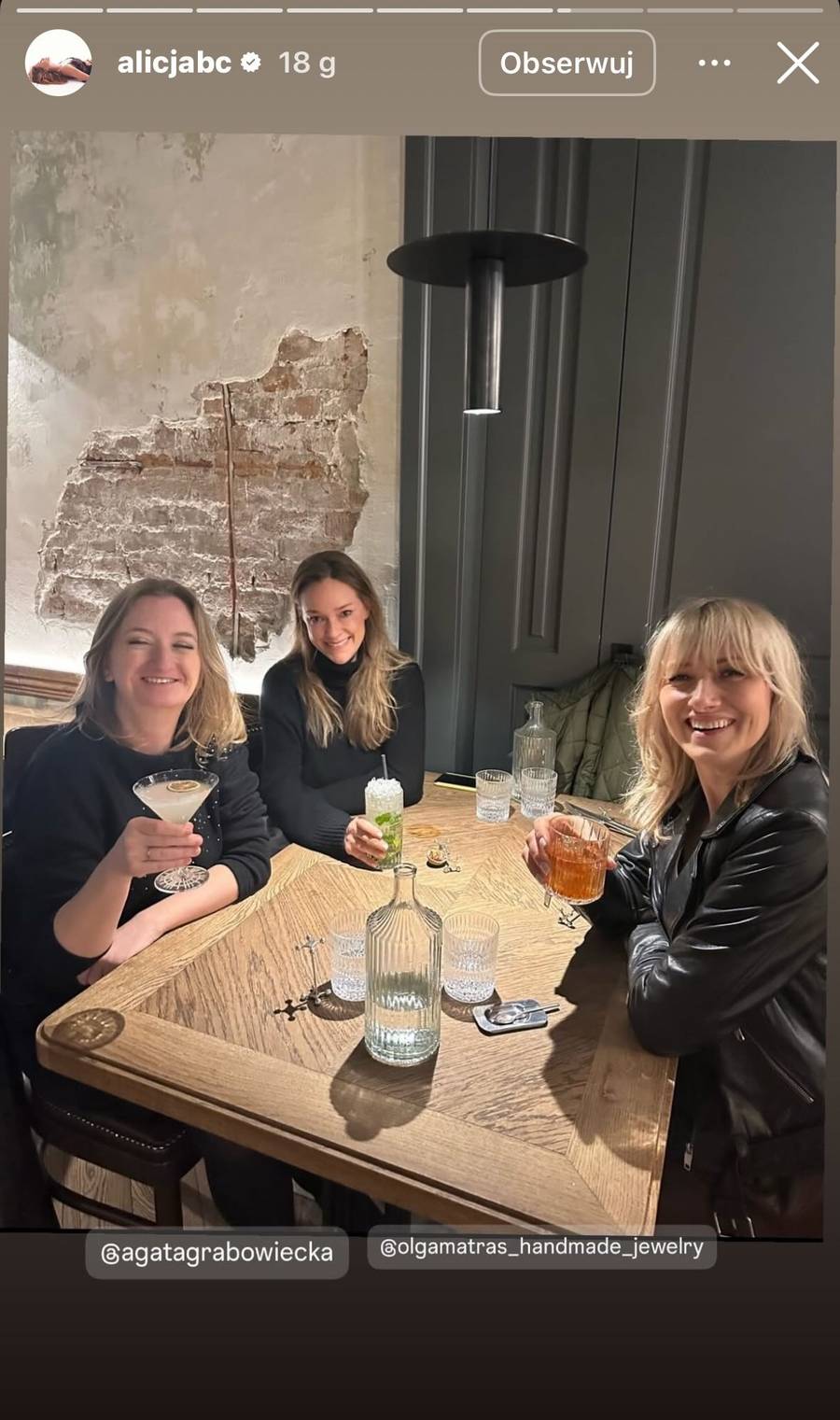 Alicja Bachleda-Curuś w Polsce/Instagram/alicjabc