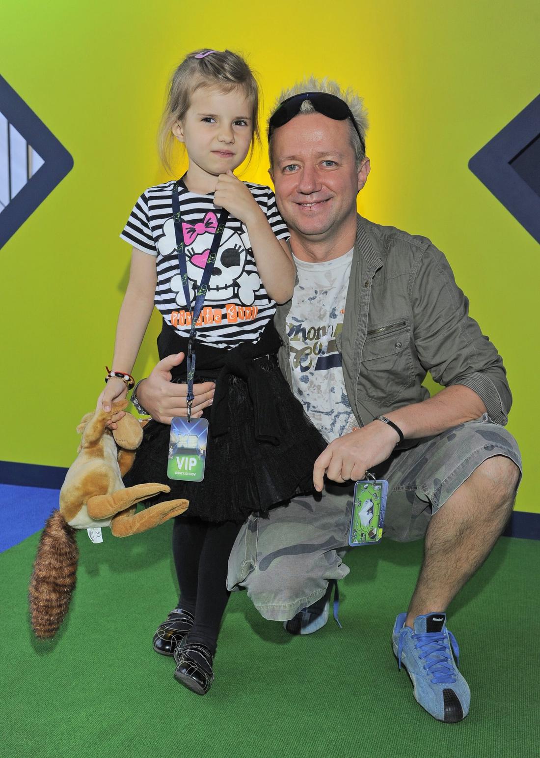 Robert Leszczyński z córką, fot. KAPiF