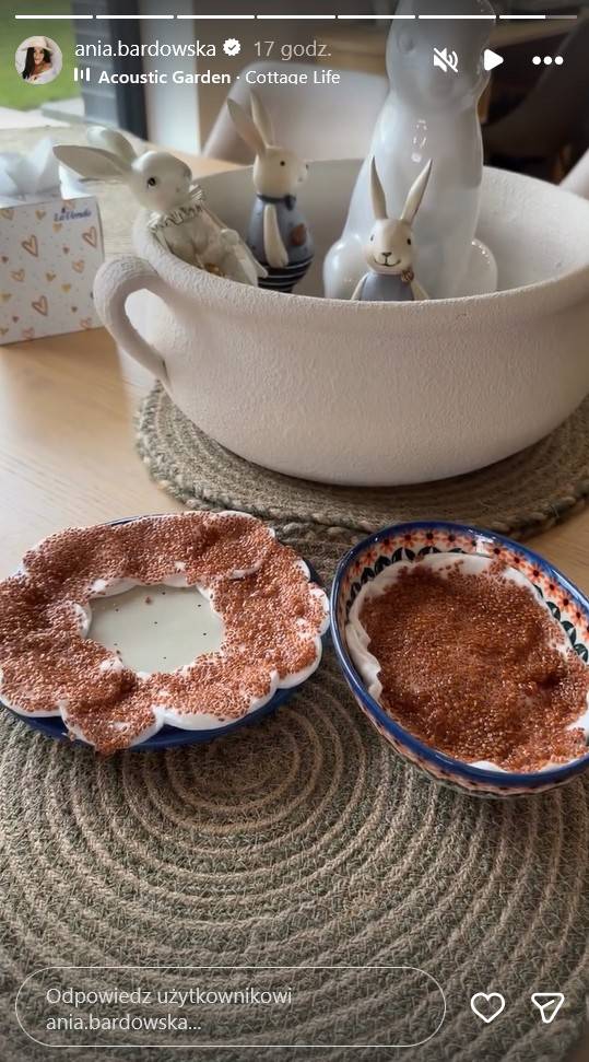 Ania Bardowska udekorowała dom na Wielkanoc