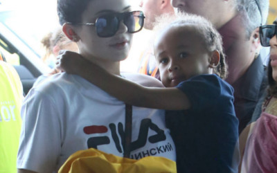 Kylie Jenner z Kingiem jak Kim z Nori. Przygotowuje się do roli mamy?