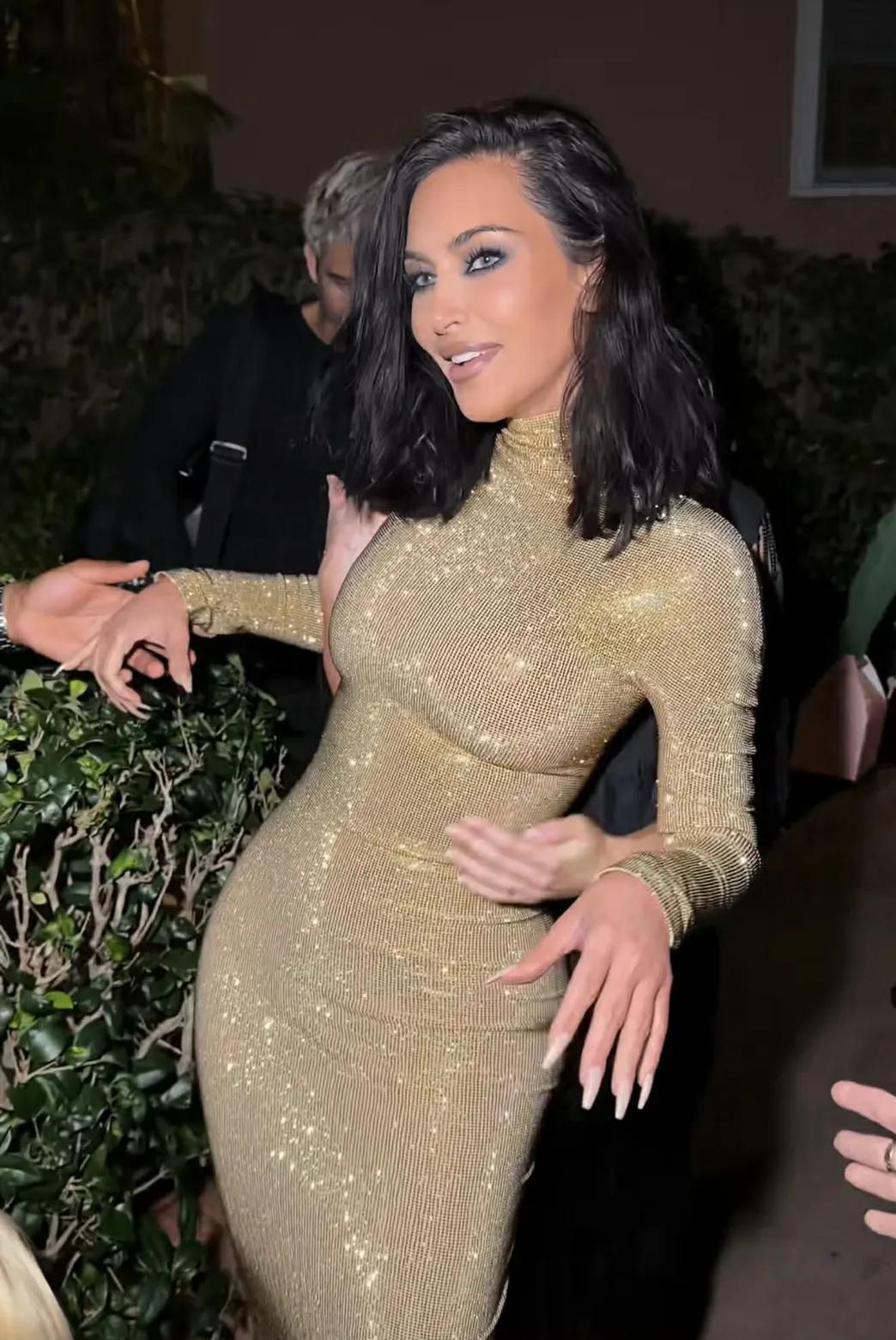 Kim Kardashian, fot. TikTok.