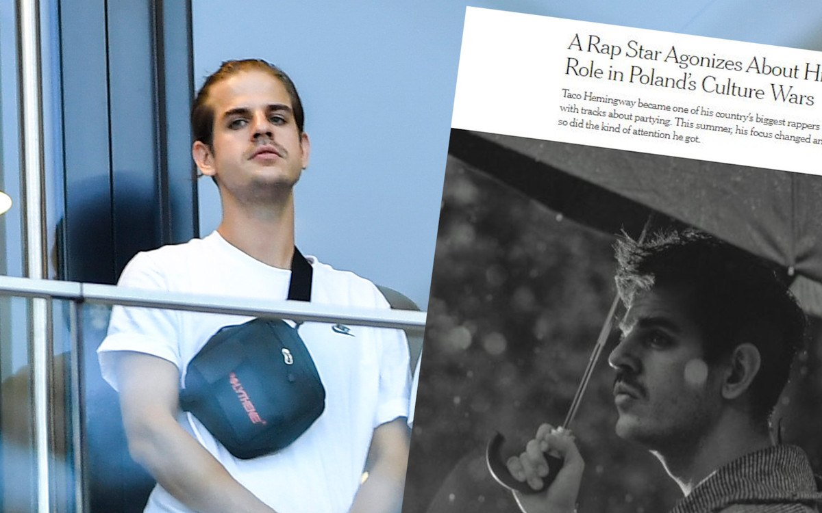 Taco Hemingway udzielił wywiadu New York Timesowi. Nawiązał do obecnej sytuacji w Polsce