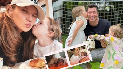 Klara Lewandowska kończy 5 lat! Ania i Robert pokazali zdjęcia zrobione tuż po porodzie