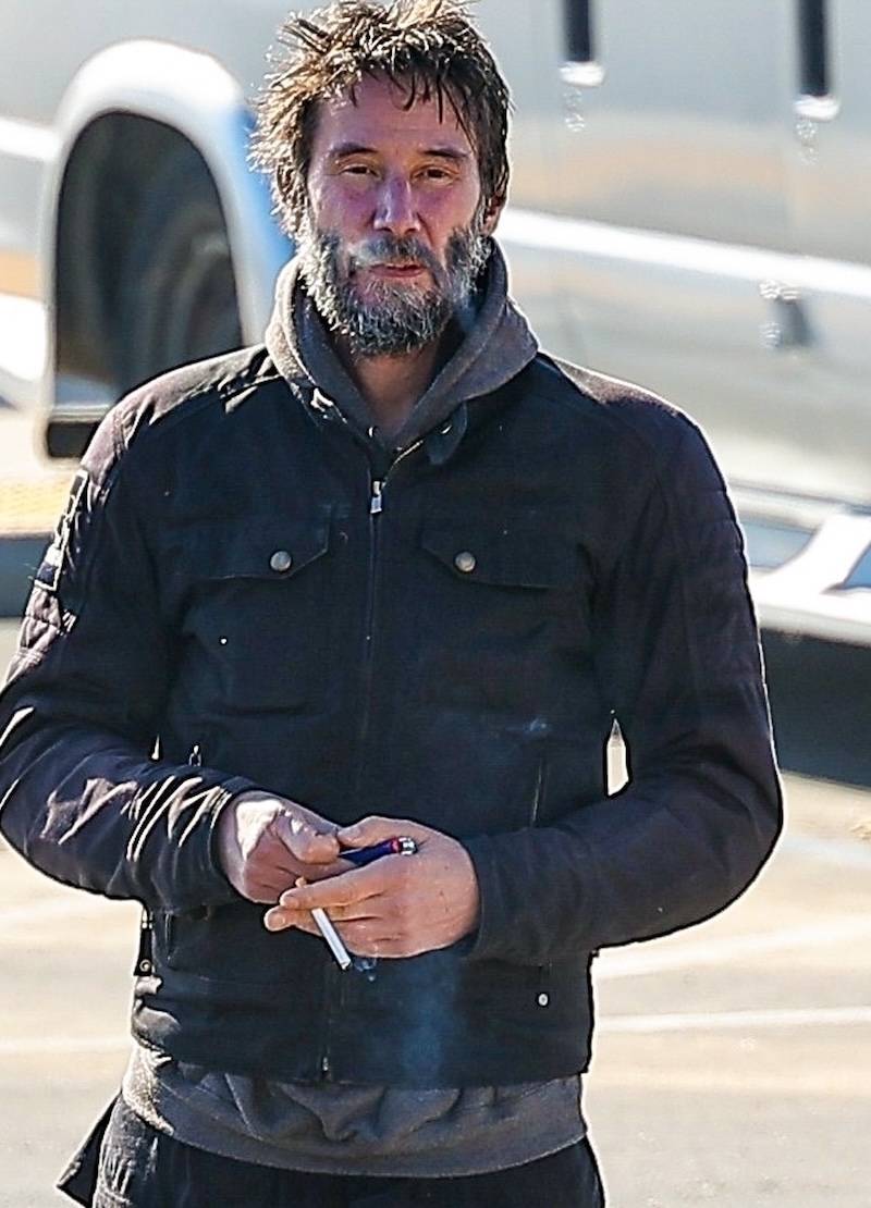 Keanu Reeves rozpoczął rok 2025 przejażdżką motocyklem po Los Angeles