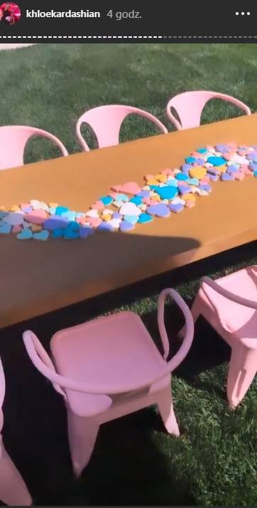 Bajkowe urodzinki córki Khloe Kardashian – True