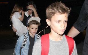 ZzzzZZZzzzaspani Beckhamowie przybyli do Los Angeles (FOTO)