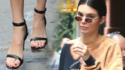 Kendall Jenner nosi sportową bluzę do szpilek (ZDJĘCIA)