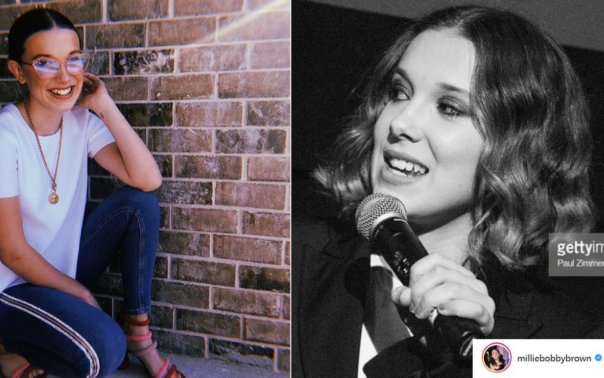 Na TYM zdjęciu 14-letnia Millie Bobby Brown wygląda jakby miała 40!