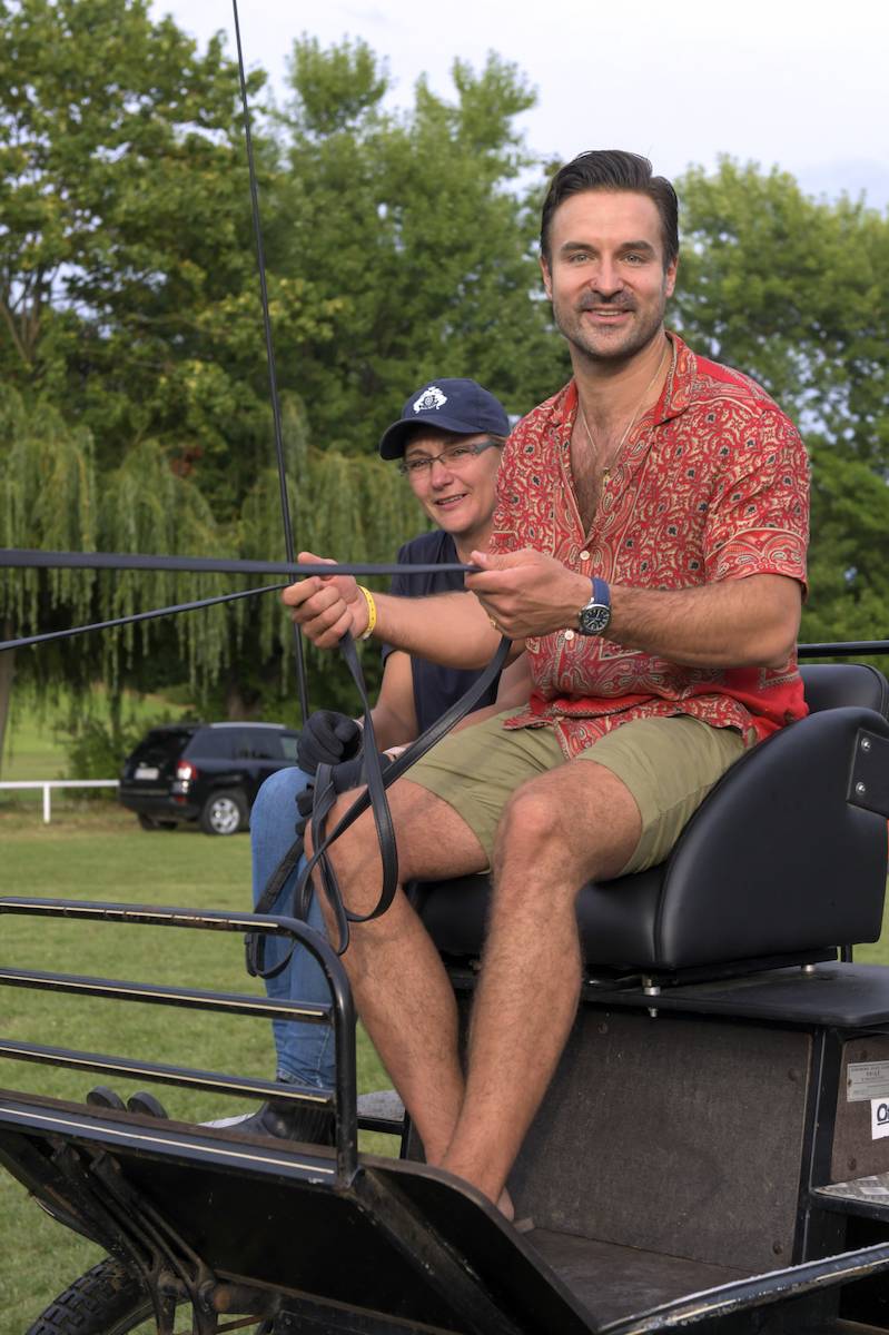 Jeździeckie Mistrzostwa Gwiazd. Daniel Olbrychski z żoną, Sonia Bohosiewicz, Jacek i Maria Rozenek… (FOTO)