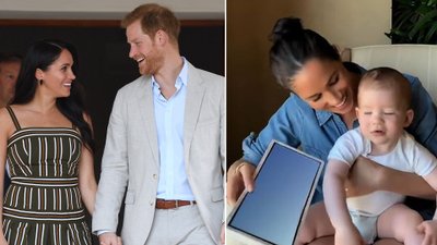 To dopiero widok! Książę Harry z małą Lilibet na rękach obchodzą Święto Niepodległości