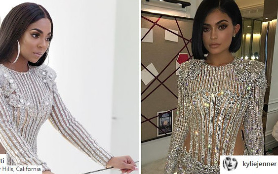 Ashanti w takiej samej sukni jak Kylie Jenner – wygląda LEPIEJ (ZDJĘCIA)