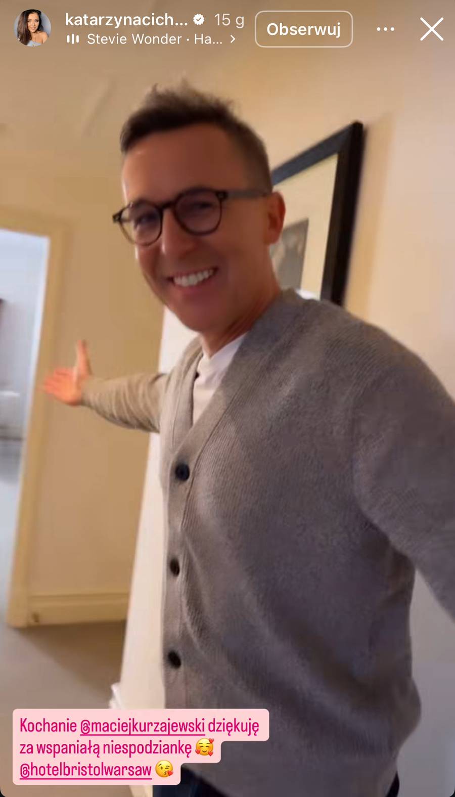 Maciej Kurzajewski naprawdę się postarał na 43. urodziny Cichopek. Mieli tego dnia z pewnością gorącą noc