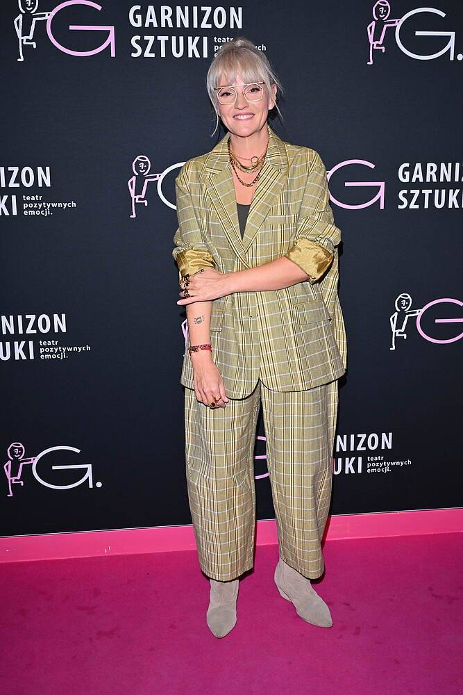 Dorota Szelągowska na premierze "Facet z papieru", fot. KAPiF