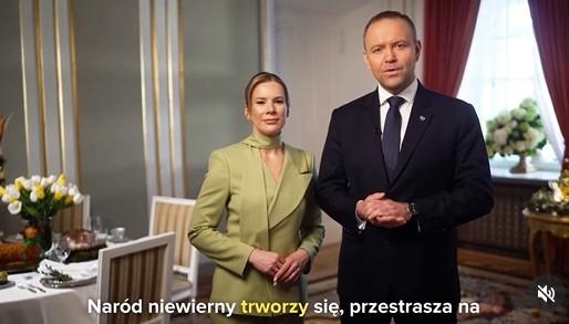 Marta Nawrocka i Karol Nawrocki fot. Instagram