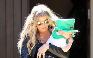 Fergie Dzień Świętego Patryka świętowała z rodzinką (FOTO)