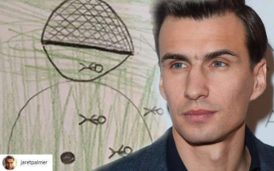 Jarosław Bieniuk pokazał wyjątkowy rysunek swojego synka: Idzie w Twoje ślady!