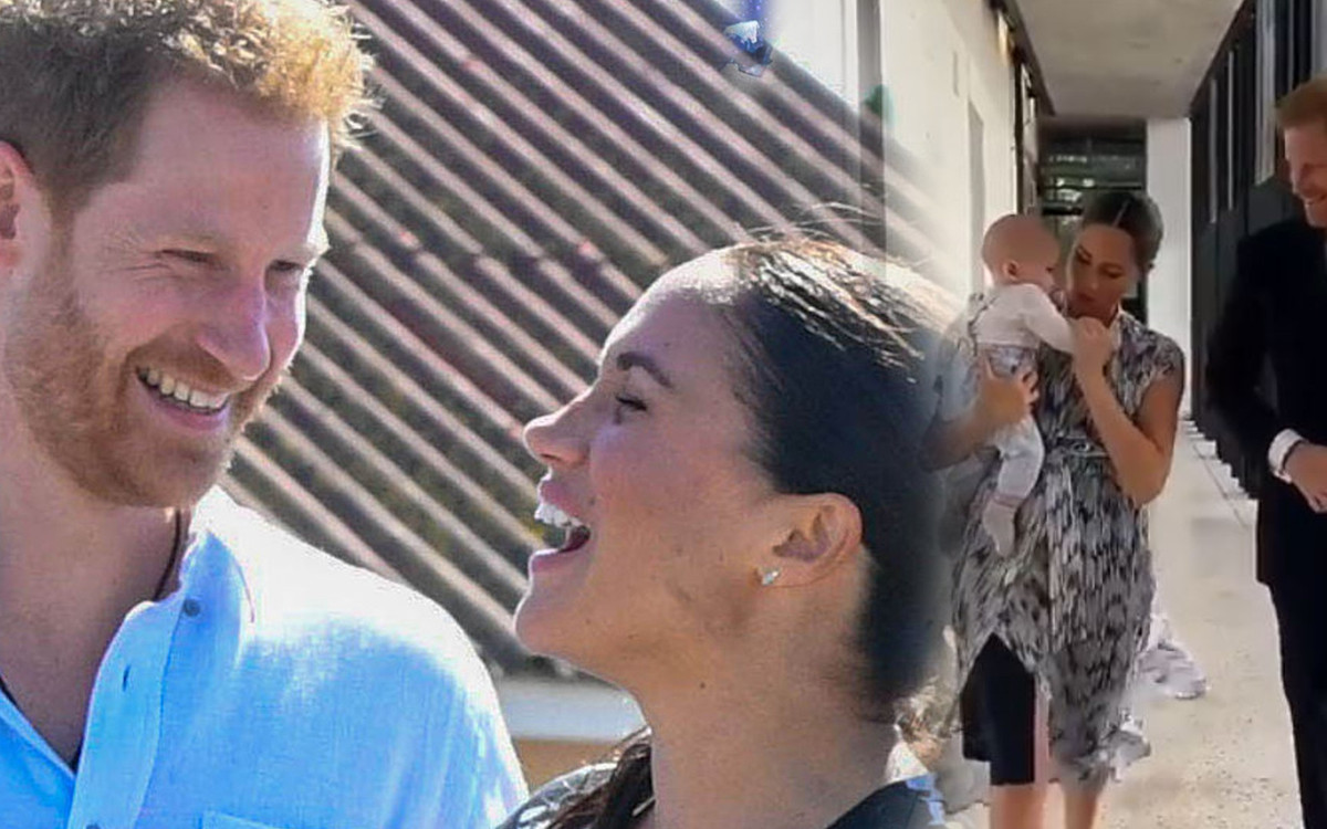 Księżna Meghan i książę Harry pokazali Archiego. Ale URÓSŁ!