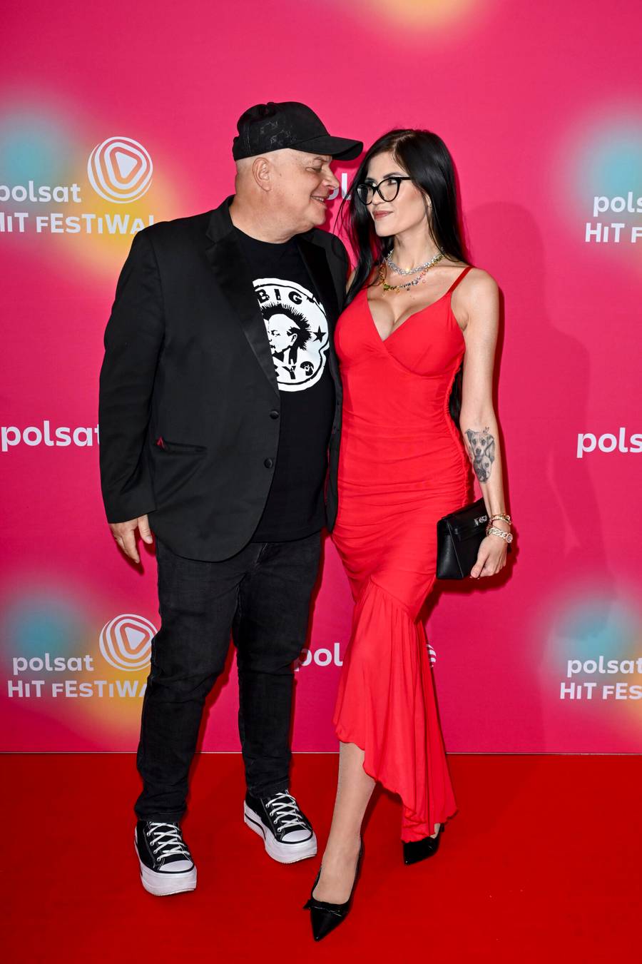 Krzysztof Skiba, Karolina Skiba na Polsat Hit Festiwal/AKPA