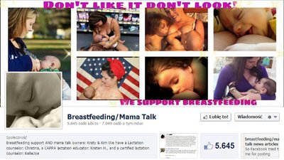 Facebook przegrał z karmiącą matką…