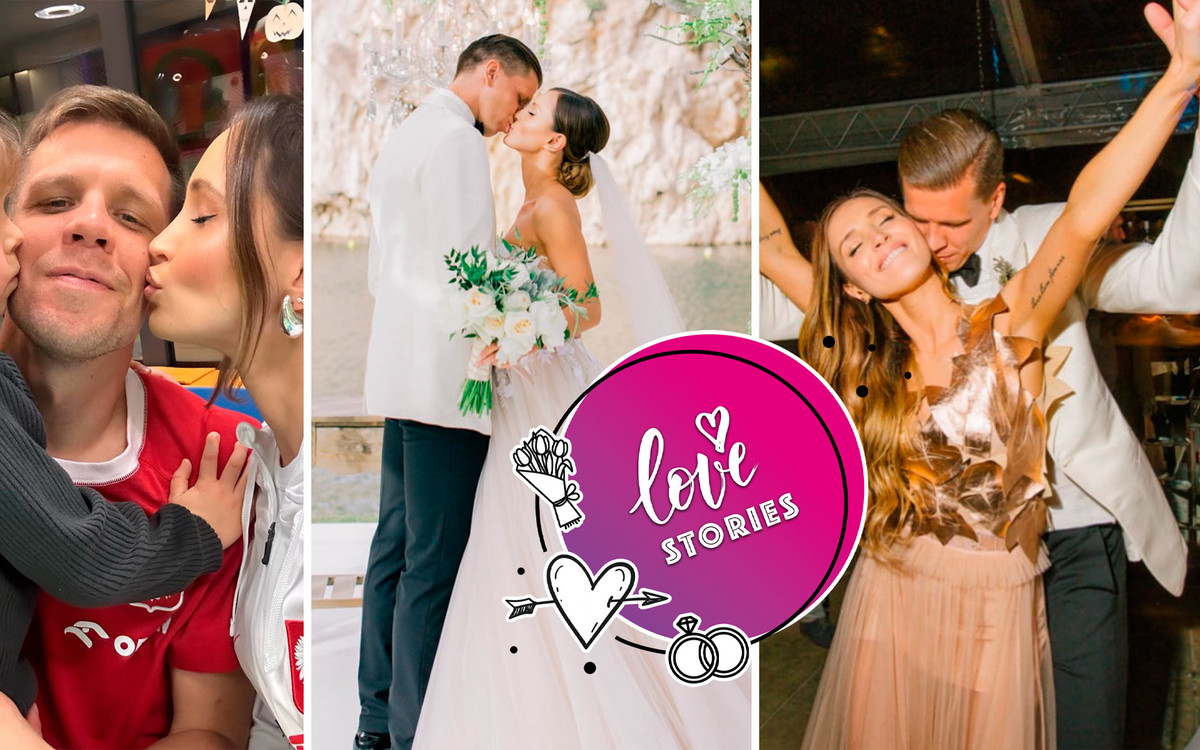 Zobaczył jej zdjęcie w internecie i przepadł. Ona prawie dała mu kosza. Historia miłości Wojtka Szczęsnego i Mariny Łuczenko