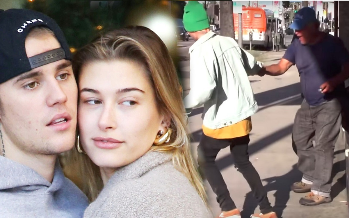 Justin Bieber na lodach z Hailey. Przy okazji pomógł bezdomnemu – Wyjął z portfela OGROMNĄ sumę (WIDEO)