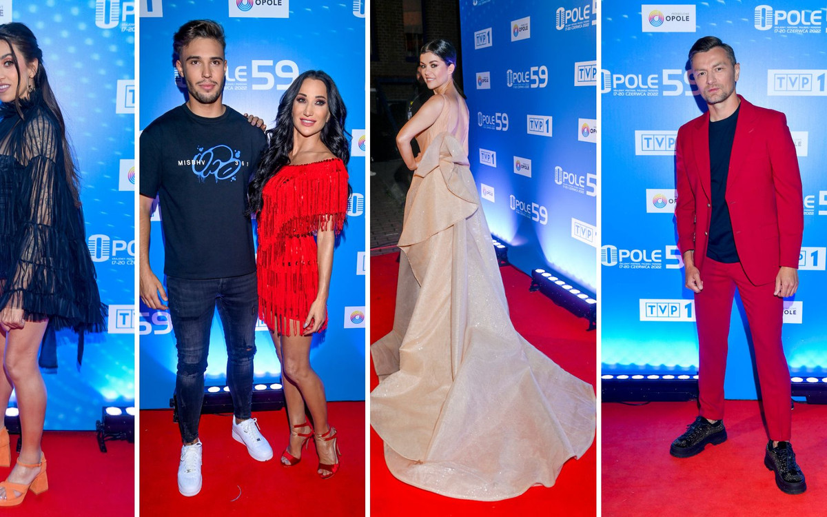 Kreacje w Opolu. Maja Hyży tą biżuterią zdradziła, jakie imię wybrała dla córki, Kasia Cichopek w dwóch sukienkach