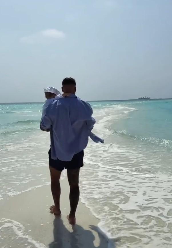 Deynn z rodziną na Malediwach, fot. Instagram