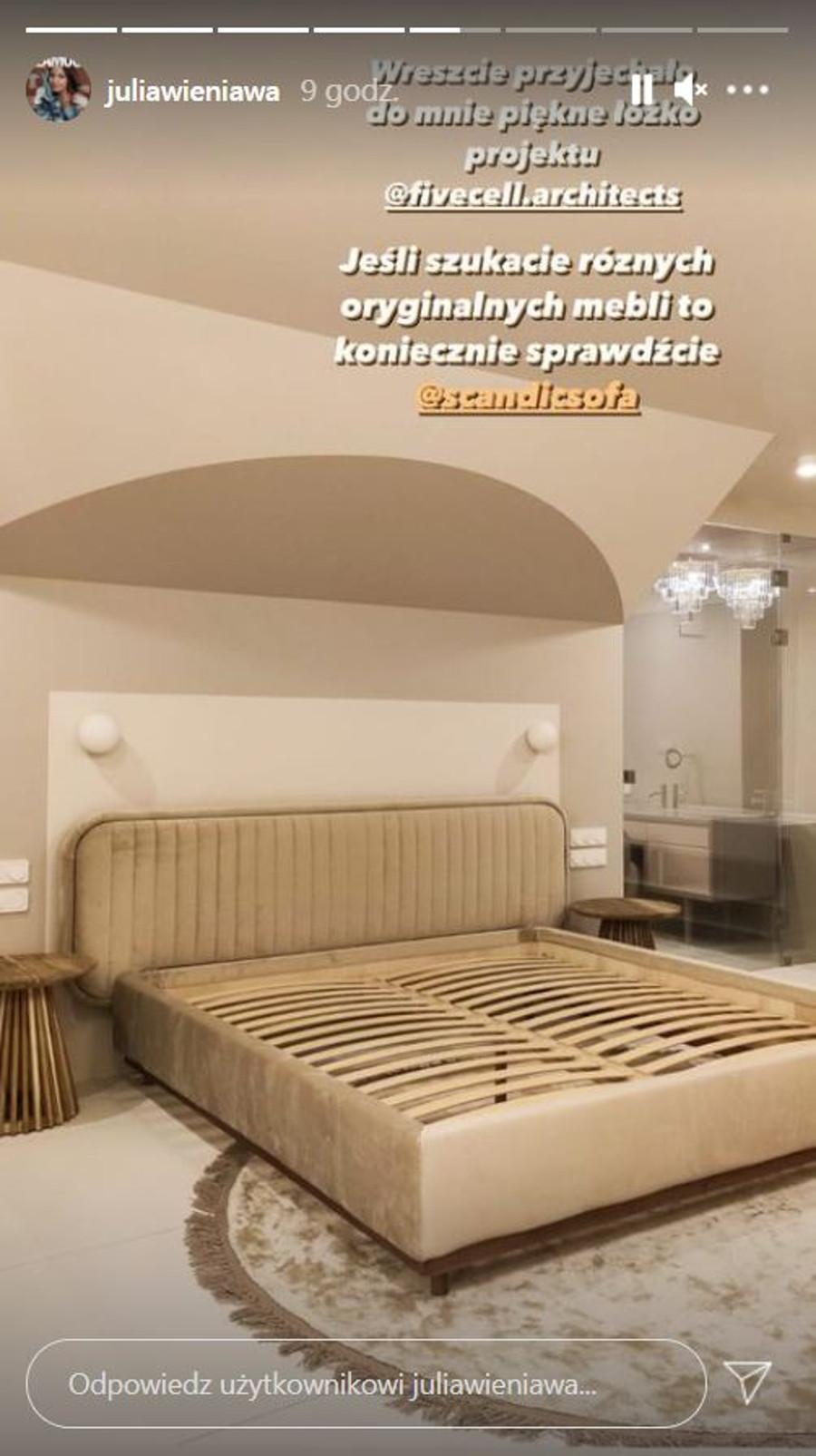 Sypialnia Julii Wieniawy.