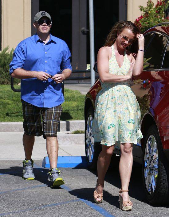 Britney Spears w romantycznej kreacji